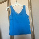 Nordstrom Blue Lace Trim sleep Top large Photo 2