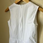 Everlane  white mini poplin dress Photo 7