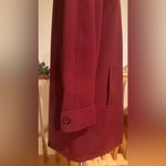 Gallery Red Utility Jacket With Removable Hood & Lining Sz M Red Hidden Buttons. Photo 8