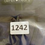 Derek Heart Navy Embroidered Roses Long Sleeves MIDI Women’s Dress SZ L #1242 Photo 7