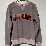 Harry Potter Universal Studios  Gryffindor Hogwarts Grey Sweater Small Photo 0