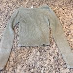 Full Tilt  Olive Ribbed Long Sleeve Top Photo 3