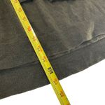 BCBGMAXAZRIA Olive Green Long-Sleeve Merino Wool Tie-Waist Sweater Dress M Photo 4