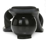 Bar III  Womens Black Padded Cayymen Sculpted Heel Slip On Heeled Sandal 5.5 Photo 1