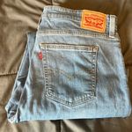 Levi's Levi’s 726 Flare Light Wash Distressed Jean Size 34 * Hemmed Inseam Photo 1