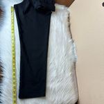 Grace Karin  Black Cropped Paper Bag Waist Pants with Pockets Size Medium Photo 7