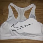 Nike White  Sports Bra With Mesh Back Photo 0