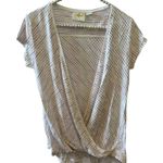 Maeve | by Anthropologie White Colorful V-neck Blouse Size Large Photo 0