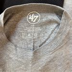 47 Brand Tulane Green Wave Gray Crew Neck Shirt Photo 3