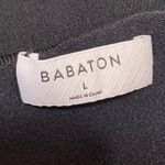 Aritzia Babaton Women's Black One Shoulder Sculpt Sleeveless Knit Crop Top Sz L Photo 2