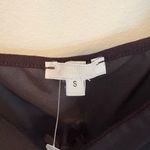 Brandy Melville  Black Sheer Spaghetti Strap Top Photo 2