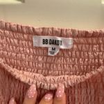 BB Dakota Pink Ruffle Top  Photo 2