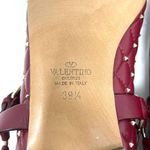 Valentino Garavani red & gold rockstud quilted flats, size 39.5 - NWOT Photo 12