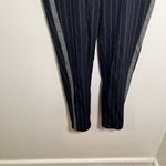 ZARA  Trafaluc Collection Pull On Slim Pant Navy Stripes XS Photo 2