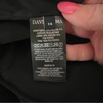 NEW NWT David Koma Lace Trim Cami Top Detail Gown Cady & Lace In Black Size 10 Photo 13