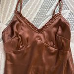 Japna Brown Slip Midi Dress Photo 1