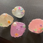 Colorful, seashell shoe charms Multiple Size undefined Photo 0