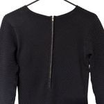 Torn By Ronny Kobo Torn‎ by Ronny Kobo Black Body Con Mini Dress Chevron Knit Size Medium Photo 10