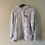Teddy Fresh Purple Floral Print Hoodie August 2021 Collection Photo 1