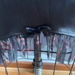 Unique Vintage X Betty BoopBlack Satin Hi/Low Pencil Skirt - Size S(4)- NWT Photo 2