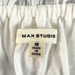 Max Studio Sleeveless Tiered White Midi Dress Photo 6