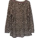 White Birch Animal Print Sweatshirt Women’s Medium Photo 5