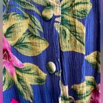 Sag Harbor  Colorful Rayon Skirt with Colorful Buttons Size Large Photo 2