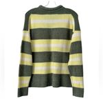 Madewell  Striped Fulton Pullover Sweater green heather grass M Photo 2