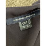 French Connection New.  navy fit & flare dress. Runs big. Retails $129. Photo 10