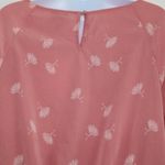 Joie NWT  Arryn Pink Dandelion Floral Printed‎ Dress M Photo 11