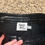 Princess Polly  Black Leather Pants Photo 3