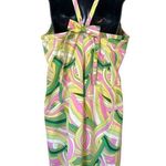 Nine West Y2K Pink & Green Retro Style Dress Photo 11