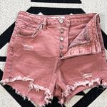 We The Free Crvy Vintage High Rise Cutoff Shorts in Rose Size 28 Photo 7