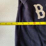 Pink Victorias Secret 5th & Ocean Boston Red Sox Hooded Bling Sequins Sweatshirt Blue Size L Photo 5