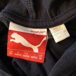 Puma Dark Blue Long Sleeve Workout Hoodie Tee M Photo 7