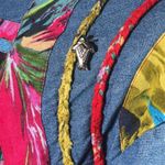 Sandy Starkman Spirit by Denim Embroidered Patchwork Shacket Jacket 2X Women's Photo 13