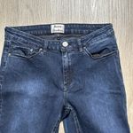 Acne Studios Womens Skin 5‎ Jeans Size 28 X 27 Skinny Dark Denim Pants Mid Rise Blue Photo 2