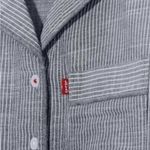 Levi's  Gray Button-Up Sleep Shirt Photo 2