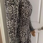 Apiece Apart La Ventura Maxi Dress in Black and White Tiny Flowers Photo 11