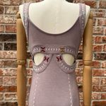 Free People Lavender Embroidered “Song of the South” dress / XS / EUC Photo 11
