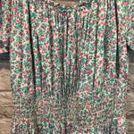 J.Crew NWT 00 Puff Sleeve Midi Dress Floral Photo 12