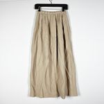 Sablyn Tanner Cotton Modal Gauze Cross Over High Slit Pull On Midi Skirt Geology Photo 3
