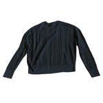 Como vintage  Black Classic Stretchy Pullover Sweater Crew Neck Size Medium Women Photo 7