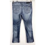 Seven7  Size 12 Jeans Boot Cut Flare Mid Rise Blue Denim Womens Pants 449‎ Photo 1