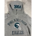 Victoria's Secret PINK NFL PHILADELPHIA EAGLES Sweatshirt Hoodie Y2K L Sides Cut Photo 5
