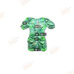 RONNY KOBO Silk Midi Length Dress gFloral Ruched Neck Mini Dress Size L Green Size L Photo 6