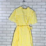 Lisa Marie Fernandez x Target NWT Yellow Gingham Midi Shirt Dress Size 1X Photo 13