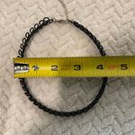 Claires Goth Black Curly Wired 90s Metal Choker Punk Emo Necklace Photo 9