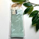 Sea Foam Green Crochet Boot Cuff OS Photo 2
