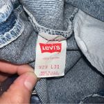 Vintage Levi’s 1993 M. Stewart “The Dance” Artwork Reworked Made in USA Skirt Blue Size 4 Photo 5